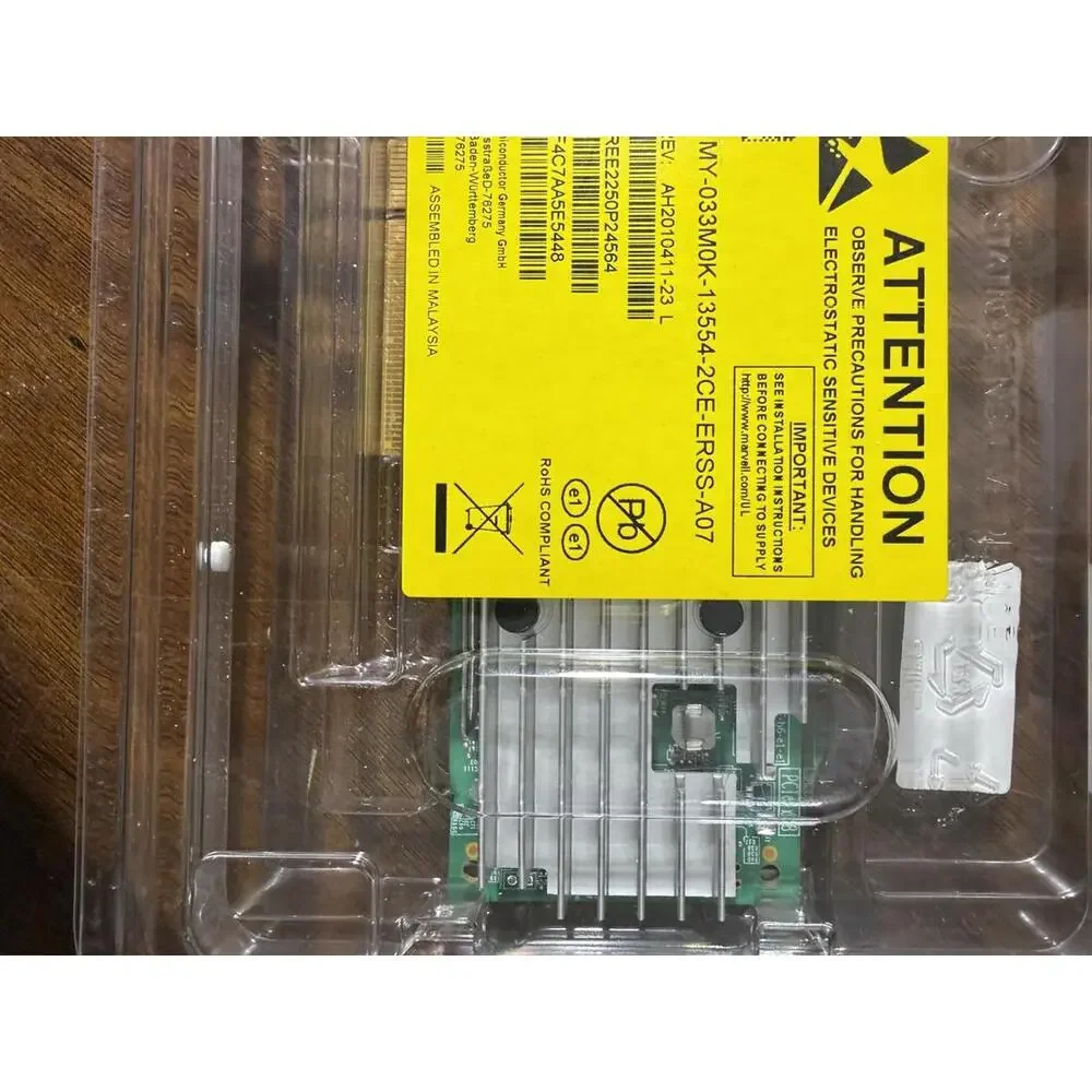 Sealed Dell Qlogic QL41164HFRJ Quad Port 10GbE RJ-45 10GBase-T Card D1 $150 MSRP